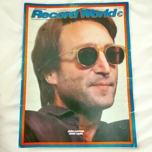 🌟 VINTAGE Record World John Lennon Edition 🌟